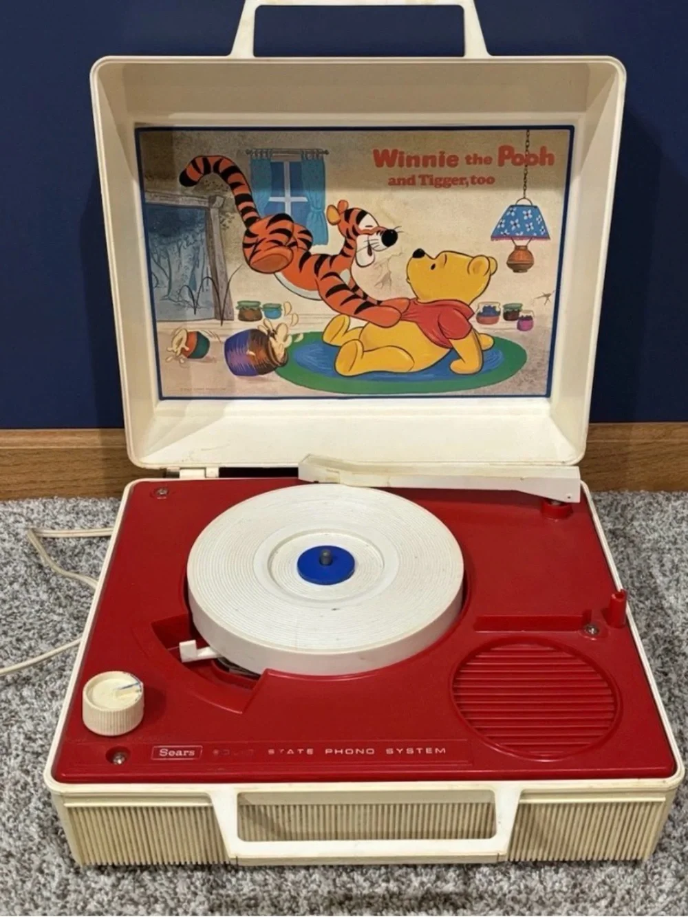 Winnie The Pool Record Player